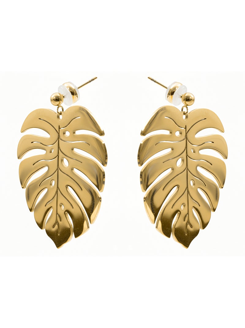 Boucles d'oreilles Luxenter et plaqué or 18k - Mizay Doré/or - Kiabi