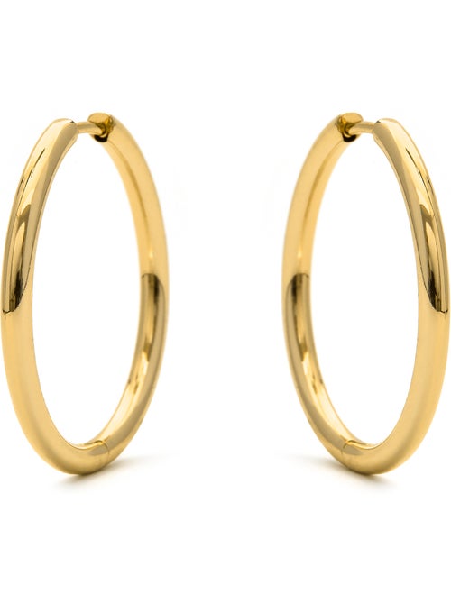Boucles d'oreilles Luxenter et plaqué or 18k - Nianres - Kiabi