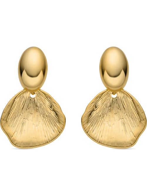 Boucles d'oreilles Luxenter et plaqué or 18k - Ondex - Kiabi