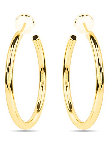 Boucles d'oreilles Luxenter et plaqué or 18k - Polur