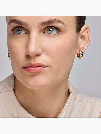 Boucles d'oreilles Luxenter et plaqué or 18k - Rakhon