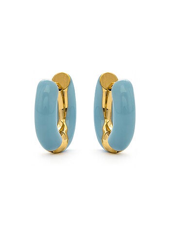 Boucles d'oreilles Luxenter et plaqué or 18k - Raki