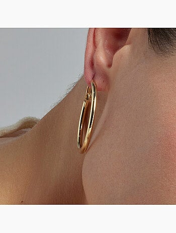 Boucles d'oreilles Luxenter et plaqué or 18k - Sadro
