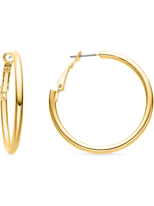 Boucles d'oreilles Luxenter et plaqué or 18k - Sadro - Kiabi