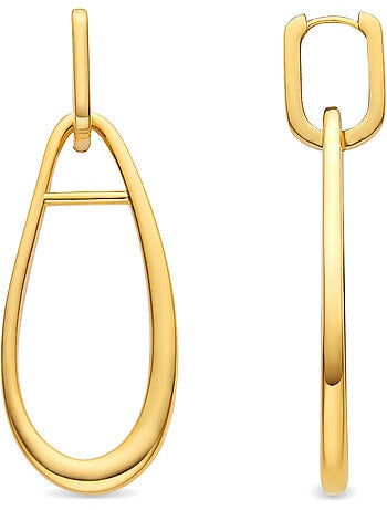 Boucles d'oreilles Luxenter et plaqué or 18k - Salsah