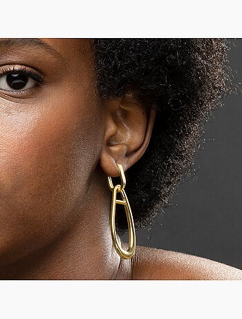 Boucles d'oreilles Luxenter et plaqué or 18k - Salsah