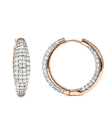 Boucles d'oreilles Luxenter et plaqué or 18k - Syuco