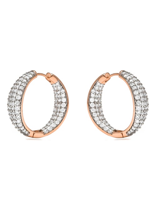 Boucles d'oreilles Luxenter et plaqué or 18k - Syuco - Kiabi Boucles d'oreilles Luxenter et plaqué or 18k - Syuco - Kiabi
