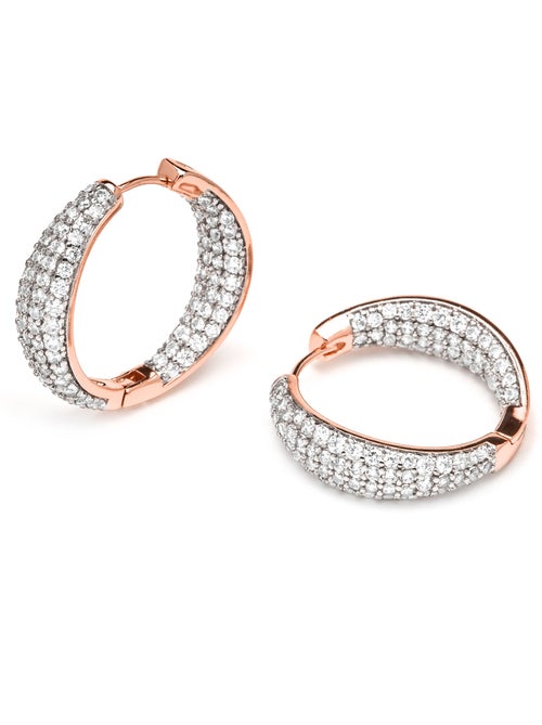 Boucles d'oreilles Luxenter et plaqué or 18k - Syuco - Kiabi Boucles d'oreilles Luxenter et plaqué or 18k - Syuco - Kiabi
