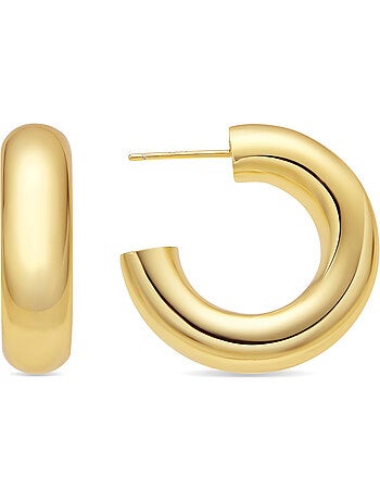 Boucles d'oreilles Luxenter et plaqué or 18k - Thea