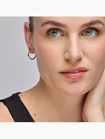 Boucles d'oreilles Luxenter et plaqué or 18k - Thibu