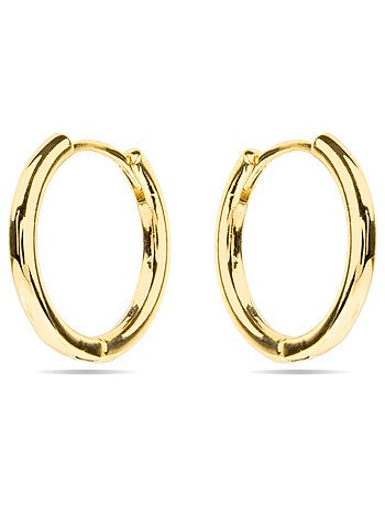 Boucles d'oreilles Luxenter et plaqué or 18k - Thibu