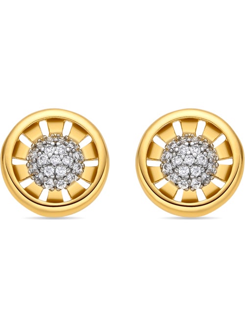 Boucles d'oreilles Luxenter et plaqué or 18k avec zircon brillant - Guhux - Kiabi Boucles d'oreilles Luxenter et plaqué or 18k avec zircon brillant - Guhux - Kiabi