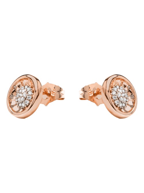 Boucles d'oreilles Luxenter et plaqué or 18k avec zircon brillant - Guhux - Kiabi Boucles d'oreilles Luxenter et plaqué or 18k avec zircon brillant - Guhux - Kiabi