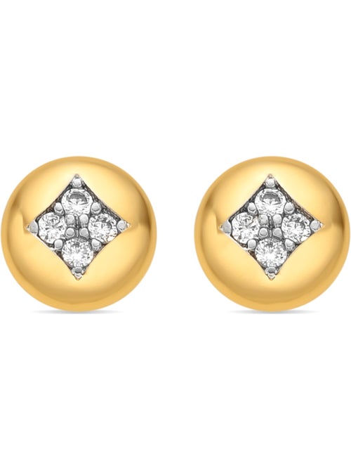 Boucles d'oreilles Luxenter et plaqué or 18k et zircon brillant - Tawil - Kiabi Boucles d'oreilles Luxenter et plaqué or 18k et zircon brillant - Tawil - Kiabi
