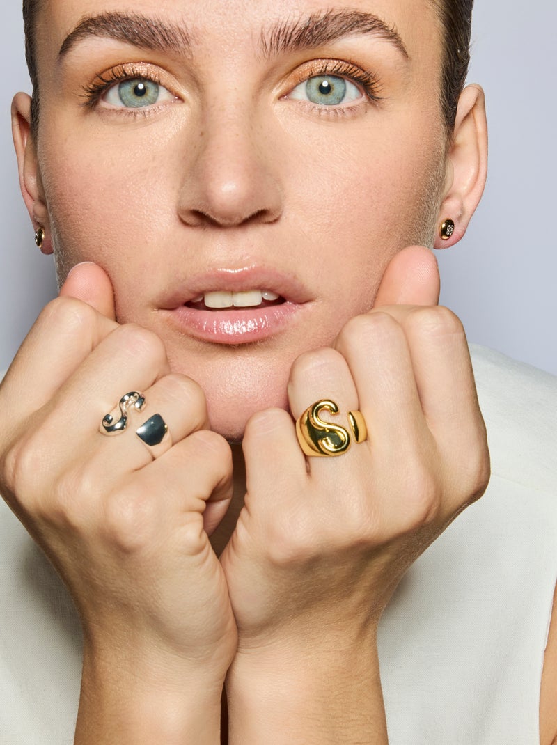 Boucles d'oreilles Luxenter et plaqué or 18k et zircon brillant - Tawil Blanc - Kiabi