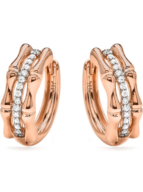 Boucles d'oreilles Luxenter et plaqué or 18k finition Zirconia - Zuryde - Kiabi Boucles d'oreilles Luxenter et plaqué or 18k finition Zirconia - Zuryde - Kiabi