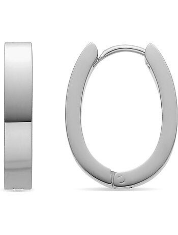 Boucles d'oreilles Luxenter finition argent - Firax