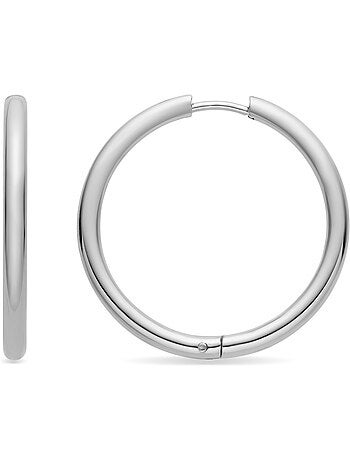 Boucles d'oreilles Luxenter finition argentée - Carai