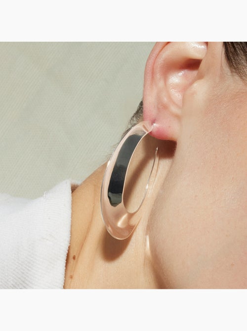 Boucles d'oreilles Luxenter finition argentée - Saifga - Kiabi
