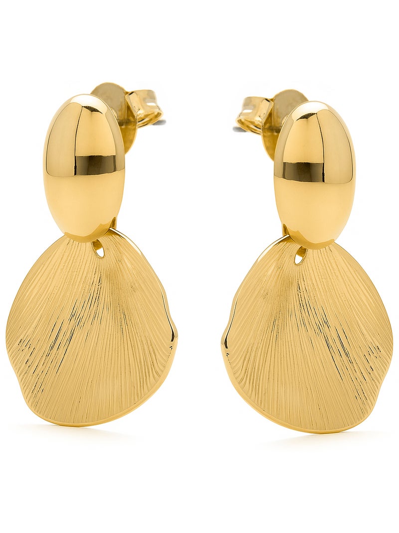 Boucles d'oreilles Luxenter finition or 18 carats - Ondex Doré/or - Kiabi
