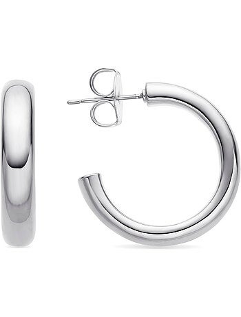 Boucles d'oreilles Luxenter finition rhodium - Difie
