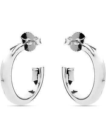 Boucles d'oreilles Luxenter finition rhodium - Difie