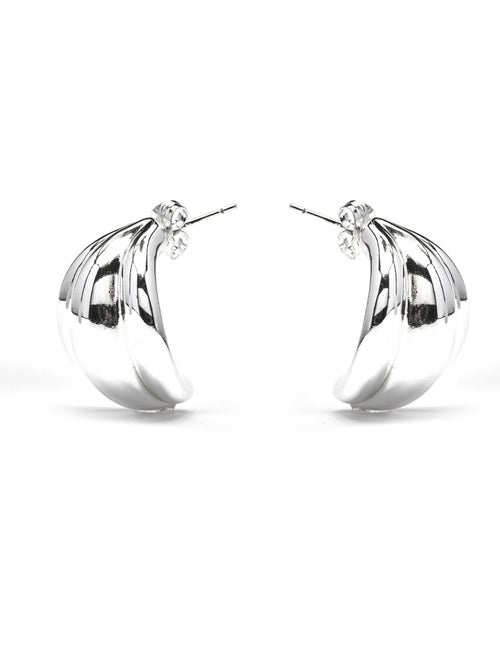 Boucles d'oreilles Luxenter finition rhodium - Macchi - Kiabi