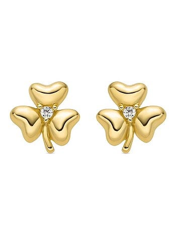 Boucles d'oreilles Luxenter Furne finition or 18k
