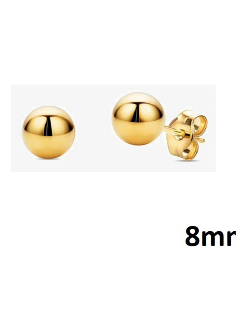 Boucles d'oreilles Luxenter Gnis finition or jaune 18k Doré/or - Kiabi