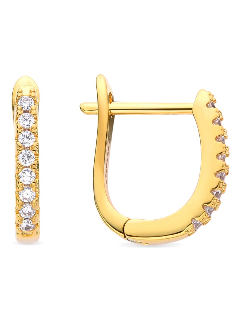 Boucles d'oreilles Luxenter Gotak finies en or Argent - Kiabi