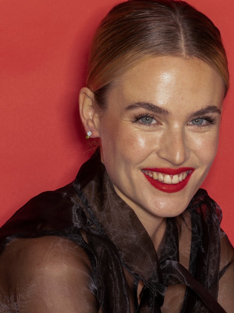 Boucles d'oreilles Luxenter Gudpe et plaqué or 18k Blanc - Kiabi