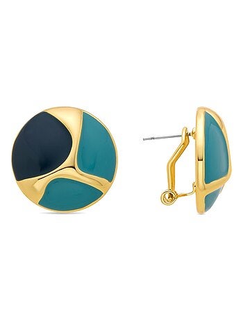 Boucles d'oreilles Luxenter Iofes et plaqué or 18k