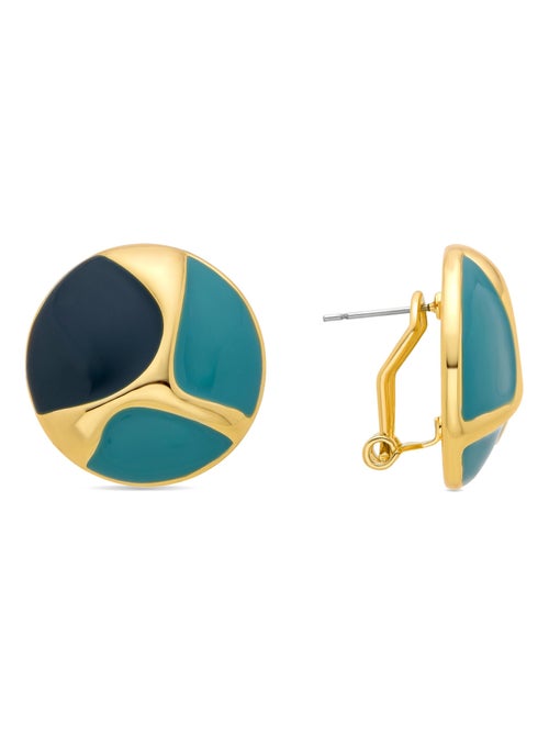 Boucles d'oreilles Luxenter Iofes et plaqué or 18k - Kiabi