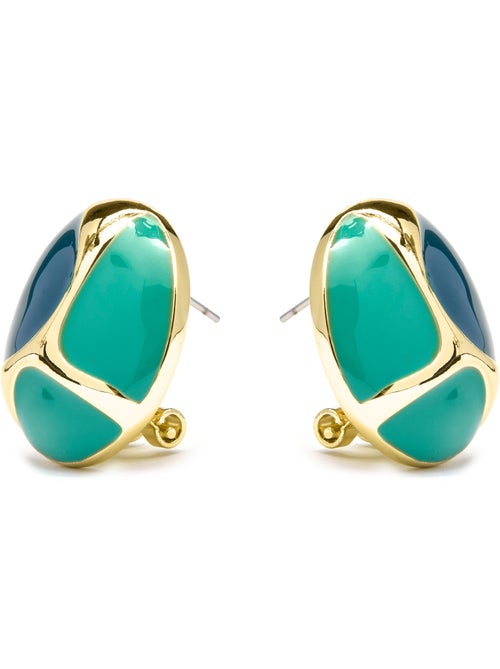 Boucles d'oreilles Luxenter Iofes et plaqué or 18k - Kiabi