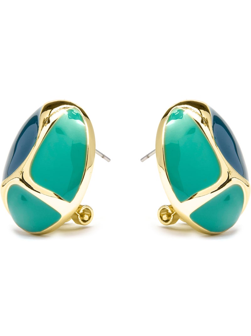 Boucles d'oreilles Luxenter Iofes et plaqué or 18k Multicolore - Kiabi