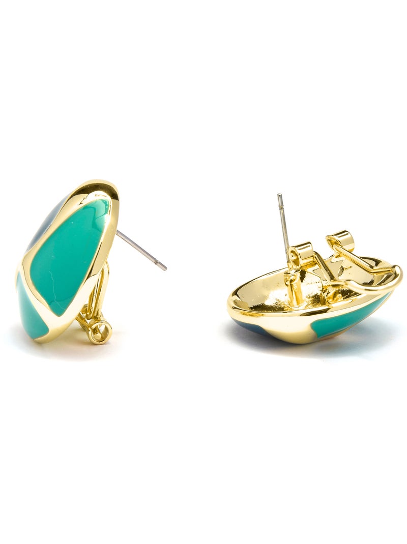 Boucles d'oreilles Luxenter Iofes et plaqué or 18k Multicolore - Kiabi