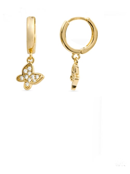 Boucles d'oreilles Luxenter Kaduro en or 18k - Kiabi