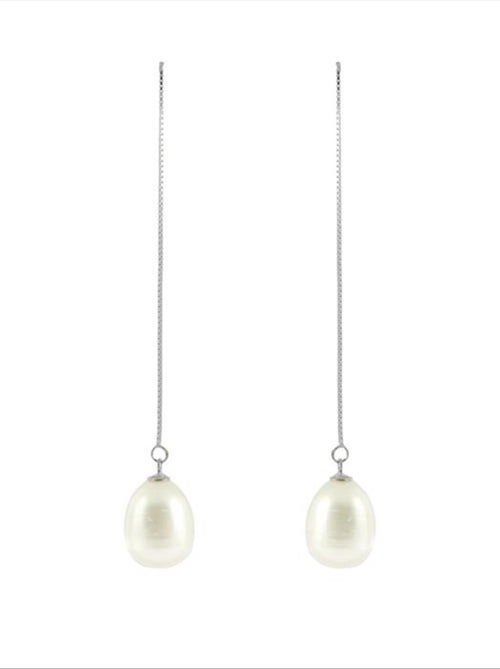 Boucles d'oreilles Luxenter Kenitna rhodiées - Kiabi