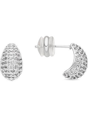 Boucles d'oreilles Luxenter Kincon argenté