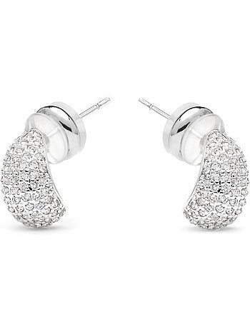 Boucles d'oreilles Luxenter Kincon argenté