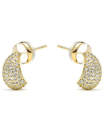 Boucles d'oreilles Luxenter Kincon et plaqué or 18k