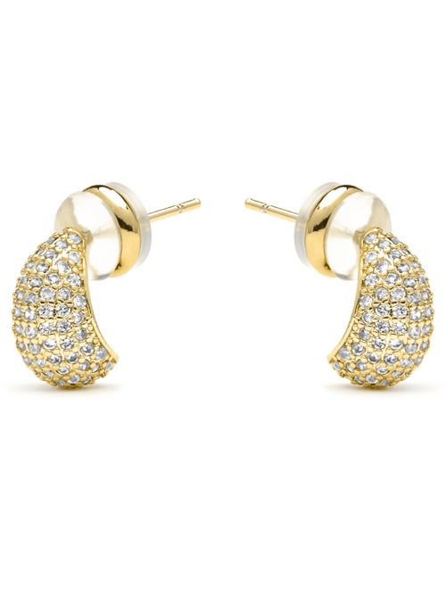 Boucles d'oreilles Luxenter Kincon et plaqué or 18k - Kiabi