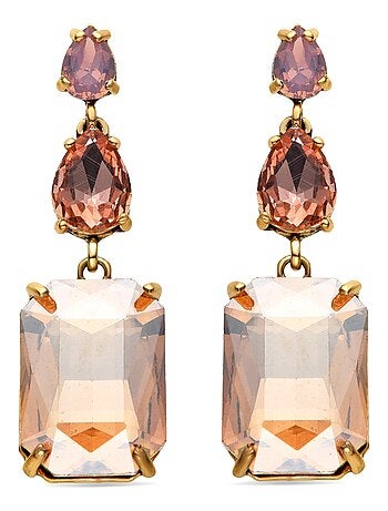 Boucles d'oreilles Luxenter Kiop et plaqué or 18k