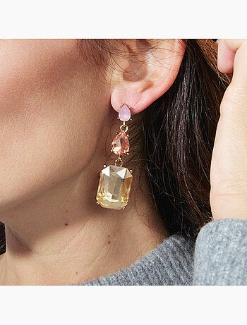 Boucles d'oreilles Luxenter Kiop et plaqué or 18k