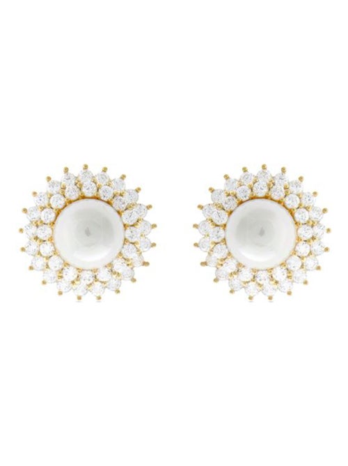 Boucles d'oreilles Luxenter Kiver en or jaune 18 carats - Kiabi