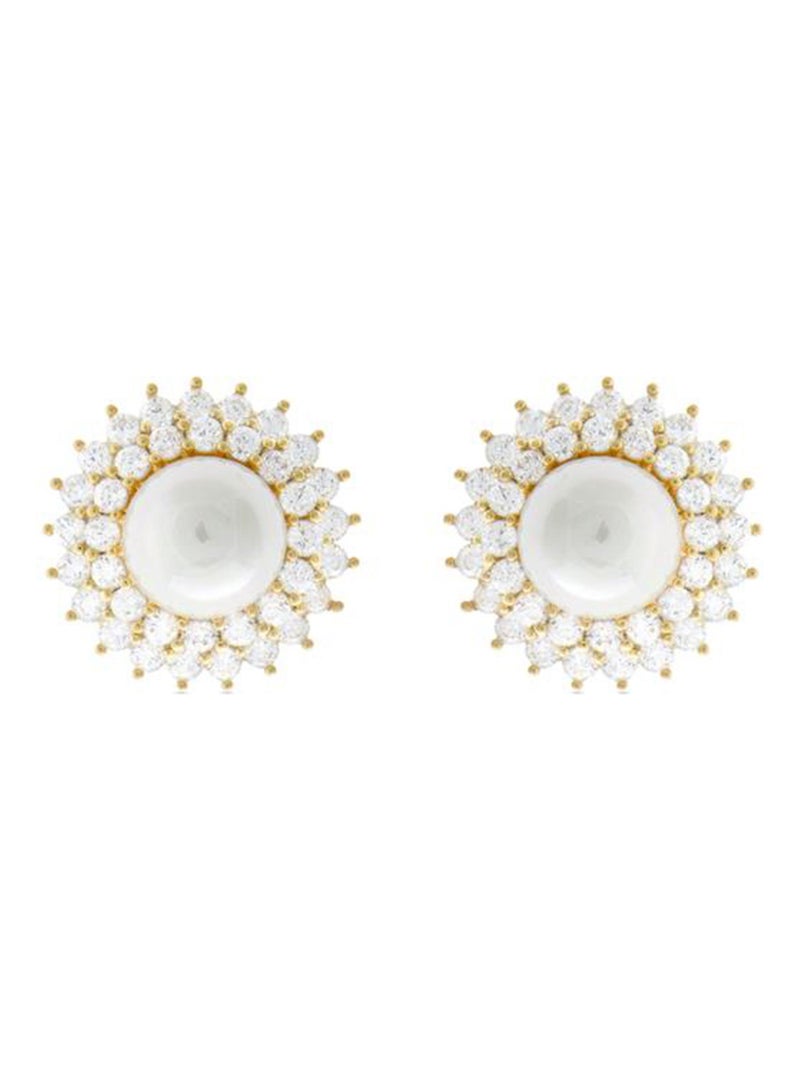 Boucles d'oreilles Luxenter Kiver en or jaune 18 carats Argent - Kiabi