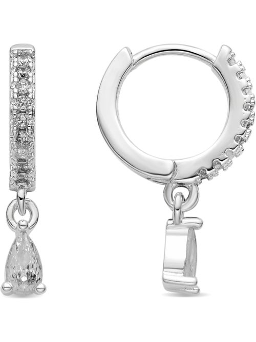 Boucles d'oreilles Luxenter Laade finition argentée - Kiabi