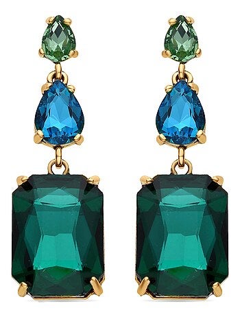 Boucles d'oreilles Luxenter Lali et plaqué or 18k