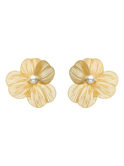 Boucles d'oreilles Luxenter Leina en or jaune 18 carats - Kiabi